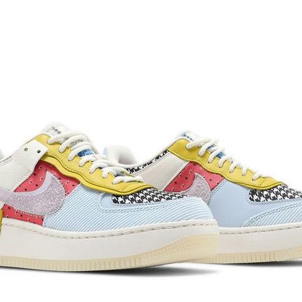 Air Force 1 Low Shadow Multi Print Houndstooth - DM8076-100