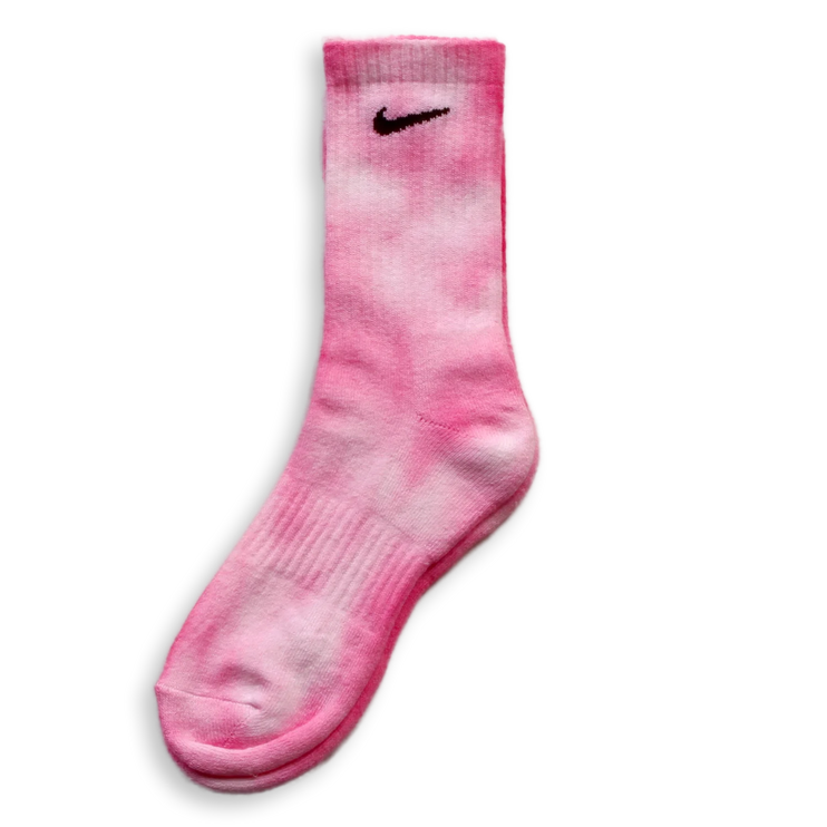 Nike Tie Dye Socks Fucsia by CARE STUDIOS