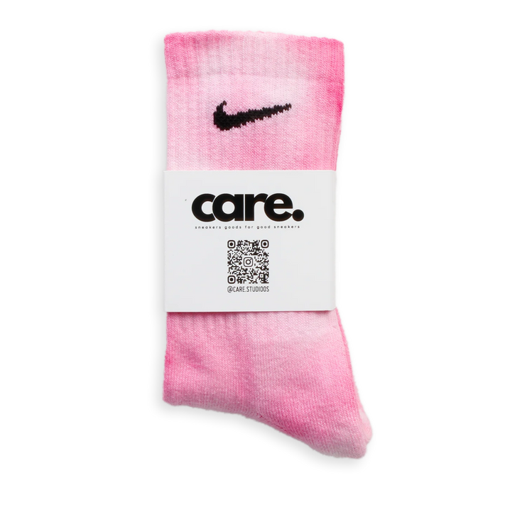 Nike Tie Dye Socks Fucsia by CARE STUDIOS