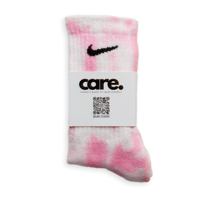 Nike Tie Dye Socks Rosa by CARE STUDIOS