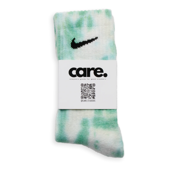 Nike Tie Dye Socks Verde by CARE STUDIOS