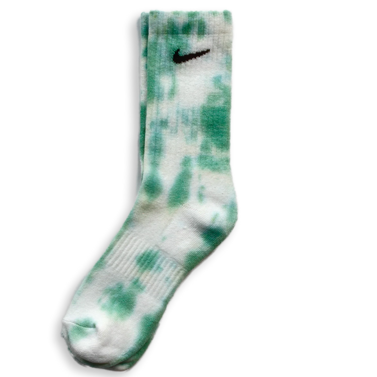 Nike Tie Dye Socks Verde by CARE STUDIOS