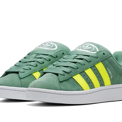 Adidas Adidas Campus 00s Green Solar Yellow - IF3967