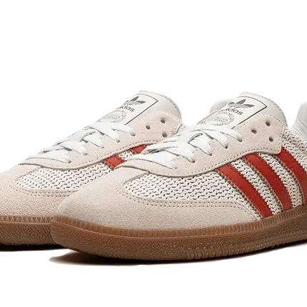 Adidas Adidas Samba OG Crystal White Preloved Red  - IG1380