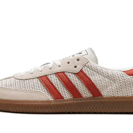 Adidas Adidas Samba OG Crystal White Preloved Red  - IG1380