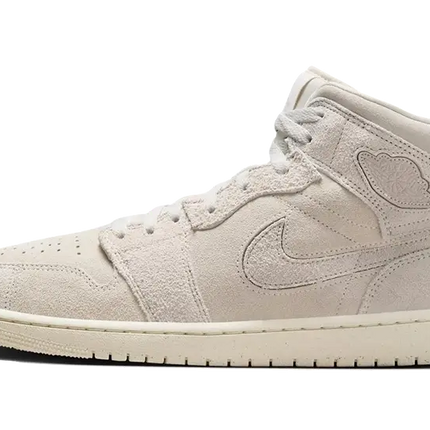 Air Jordan Air Jordan 1 Mid Craft Suede Ivory - FQ3224-100 / FN7449-100