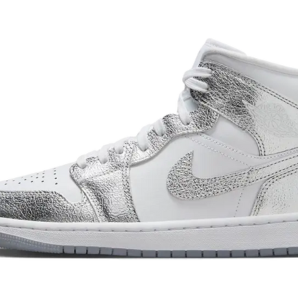 Air Jordan Air Jordan 1 Mid Crinkled Chrome - FN5031-100