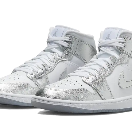 Air Jordan Air Jordan 1 Mid Crinkled Chrome - FN5031-100