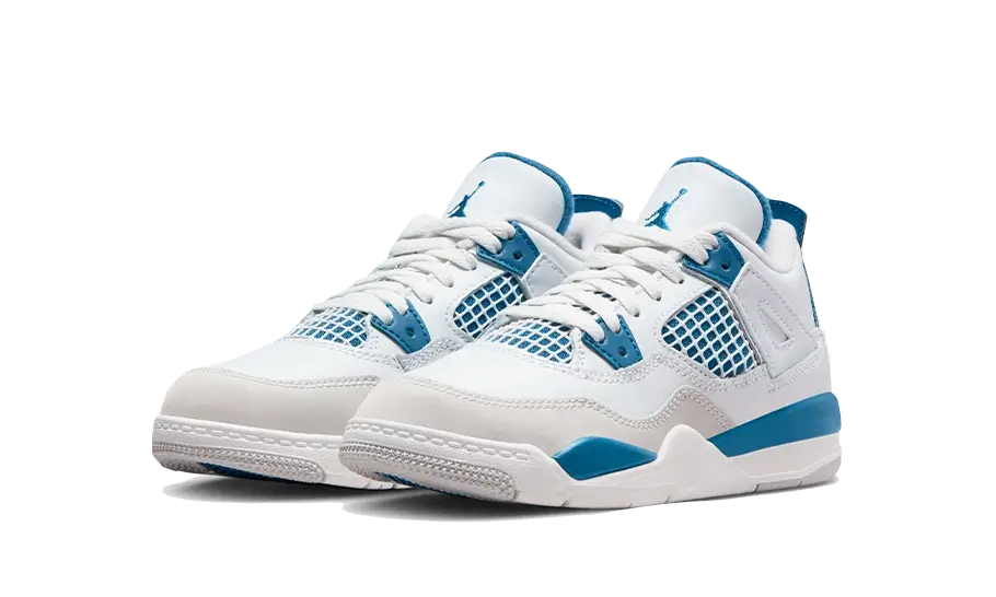 Nike Nike Air Jordan 4 Retro Military Blue (2024) Enfant (PS) - BQ7669-141