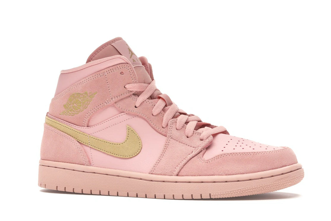 Air Jordan 1 Mid Coral Gold - 852542-600