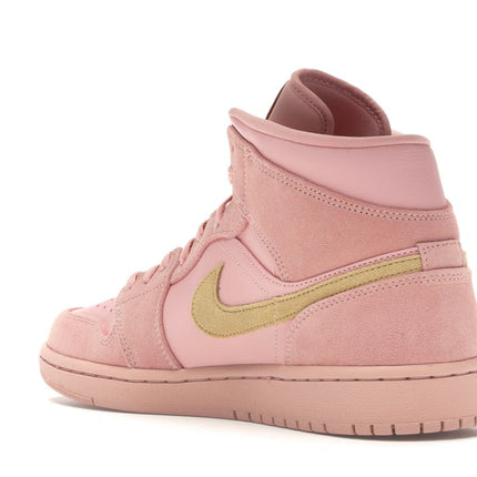 Air Jordan 1 Mid Coral Gold - 852542-600