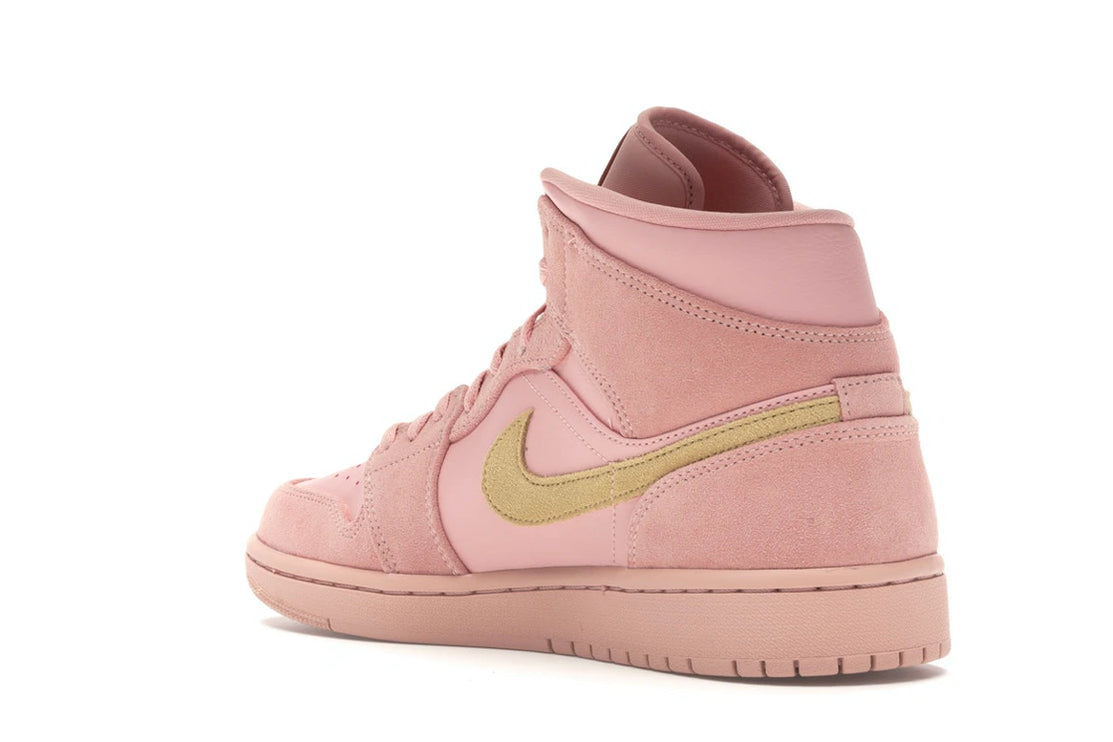 Air Jordan 1 Mid Coral Gold - 852542-600