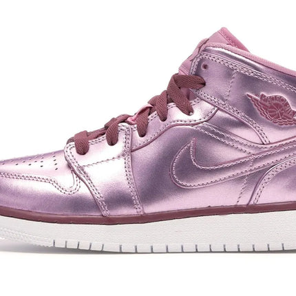 Air Jordan 1 Mid Pink Rise - AV5174-640