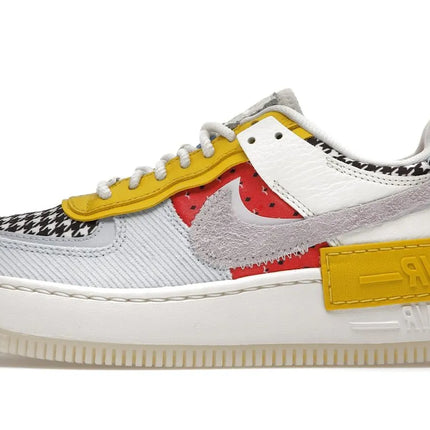 Air Force 1 Low Shadow Multi Print Houndstooth - DM8076-100