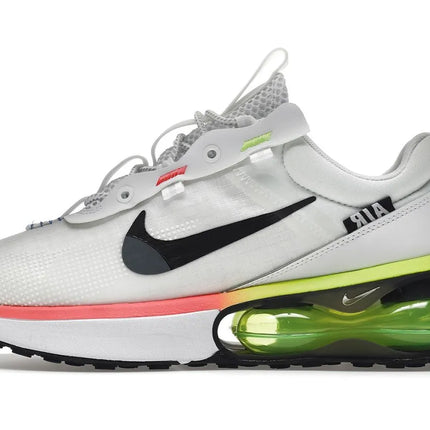 Air Max 2021 White Bright Crimson Volt Blue Crystal - DR9270-100