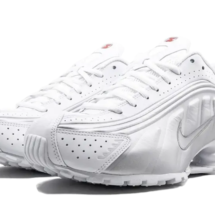 Nike Nike Shox R4 White Metallic Silver - AR3565-101