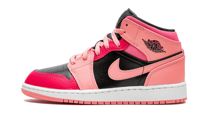 Air Jordan Air Jordan 1 Mid Coral Chalk Pink - 554725-662