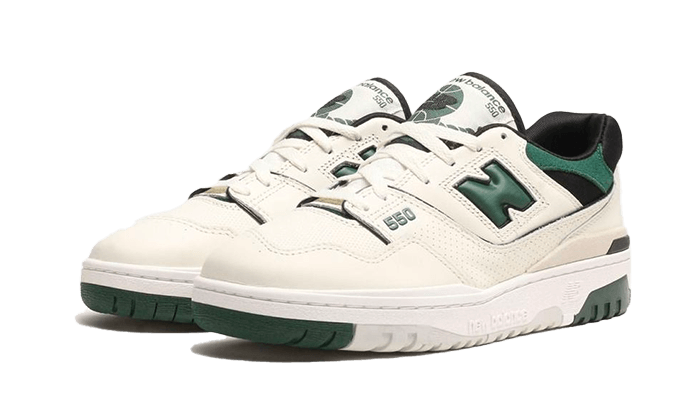 New Balance New Balance 550 Sea Salt Pine Green - BB550VTC